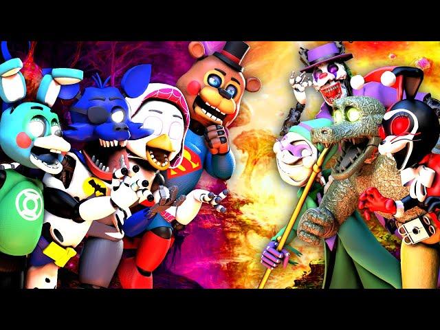 [SFM FNaF] Super Heroes vs Security Breach Villains