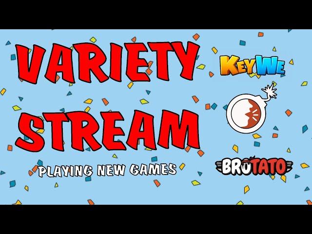 Variety Stream!!! | Gantoran and @aubreytheweirdone Play New Games!