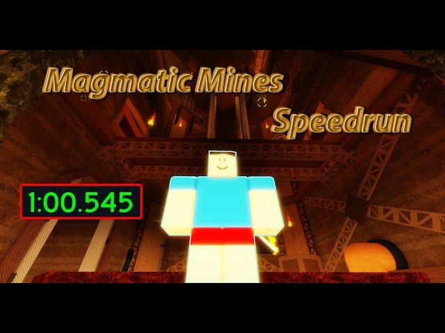 Speedrunning Magmatic Mines [1:00:545] - Flood Escape 2
