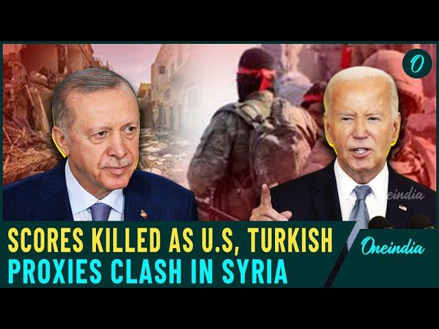 Bloodbath In Syria Between U.S Vs Turkey Backed Forces | Deadly On Street Clashes Kill 40