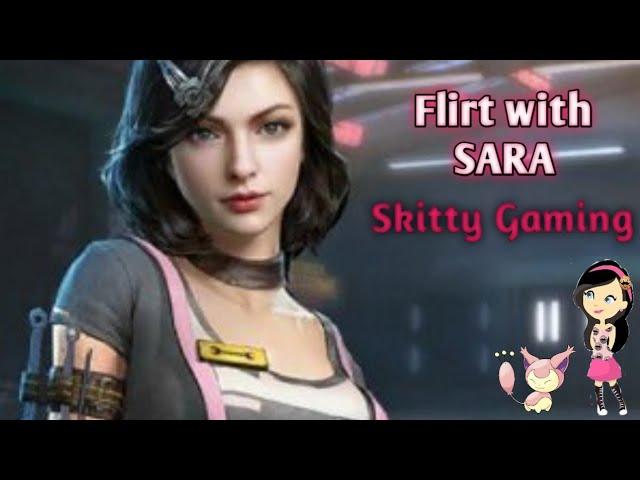 Bro flirt with sara || pubg mobile || Skitty Gaming || funny sara video