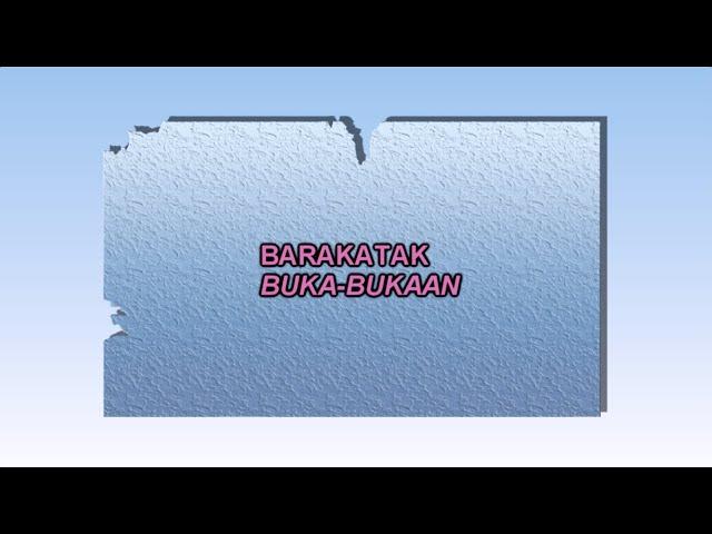 Barakatak - Buka-Bukaan (Retake 2019)