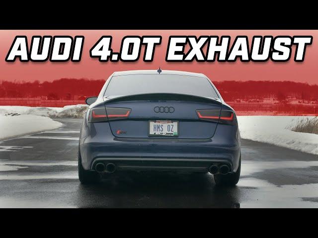 Audi C7 S6/RS7 Exhaust Sounds | ECS Tuning