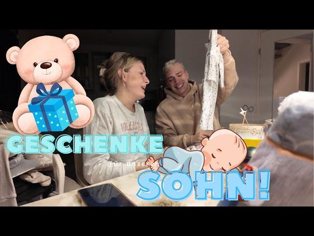 Unsere Babyparty-Geschenke🩵|aliciasmumlife