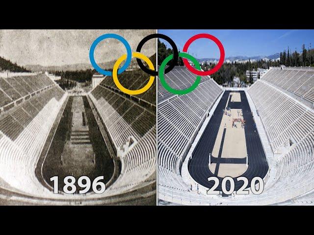 Olympic Stadiums Then and Now