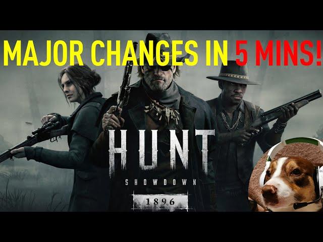 ALL Major Changes in ~5 MINS! - Hunt Showdown 1896 - Exciting times!