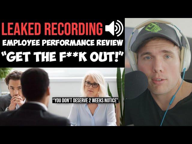 LEAKED RECORDING! Employee QUITS over RIGGED "Performance Review" | #grindreel