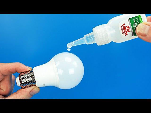 Just Put Super Glue on the Led Bulb and you will be amazed