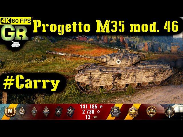 World of Tanks Progetto M35 mod 46 Replay - 11 Kills 4.9K DMG(Patch 1.4.0)