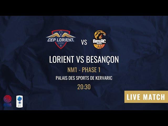 NM1 : CEP LORIENT BREIZH BASKET vs BESANÇON