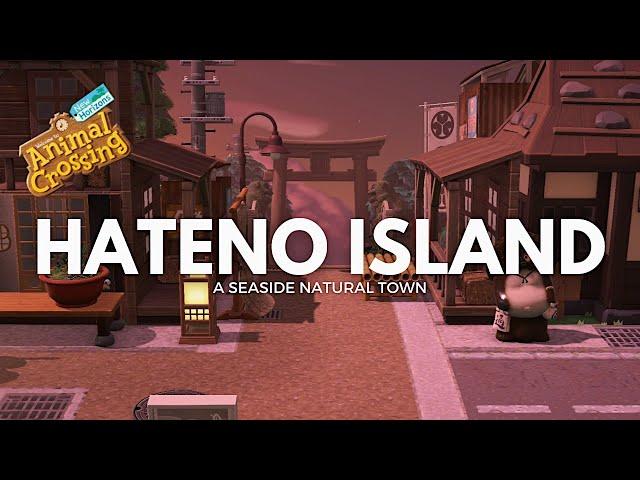 HATENO ISLAND. || Animal Crossing New Horizons Island Tour.