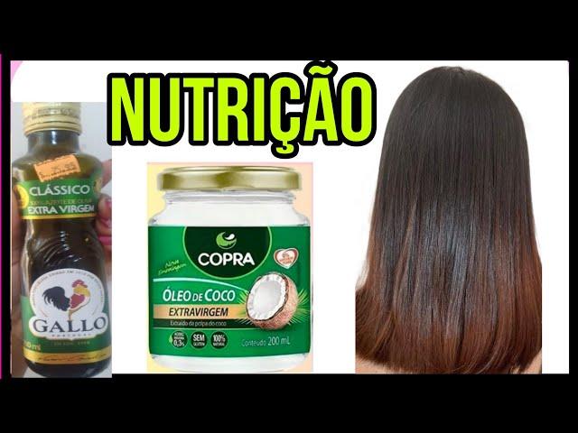 O CABELO CRESCE MUITO, (e não cai um fio) MELHOR receita DO MUNDO PARA CRESCER CABELO adeus QUEDA