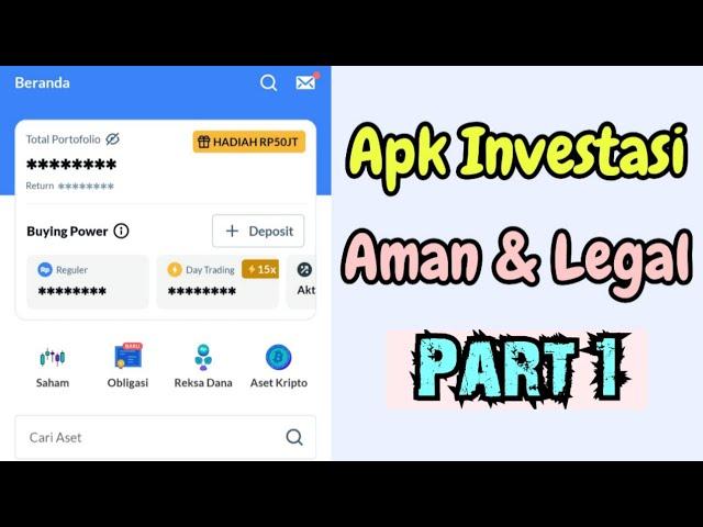 Aplikasi Ajaib! Aplikasi Investasi Resmi dan Aman untuk Jangka Panjang | PART 1