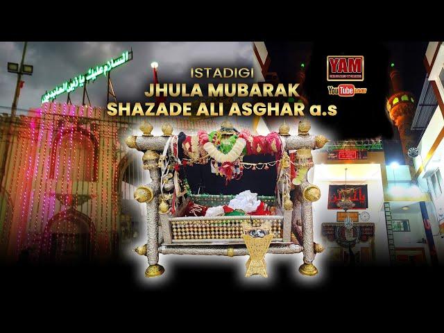 JULOOS WA ISTADAGI E JHULA E MUBARAK SHAZADE ALI ASGHAR (a.s)| FROM ALAWA E SARTAUQ TO BADI BARGAH.