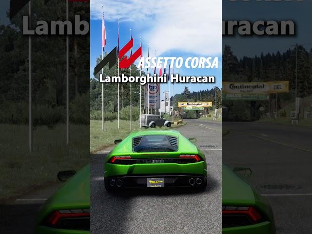 2014 Lamborghini Huracan - Insane sound! - Assetto Corsa #shorts #gaming