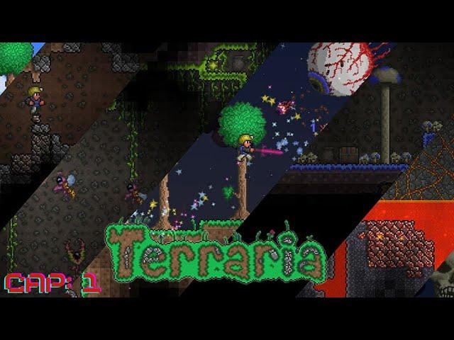 Aprendiendo a jugar Terraria en Vivo #terraria #gameplayenespañol #live