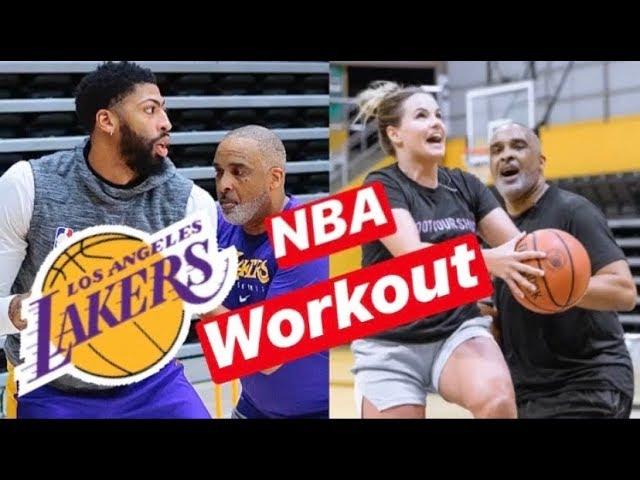 NBA WORKOUT w/LAKERS SKILLS COACH Phil Handy!! Ft. Jiggy Izzy