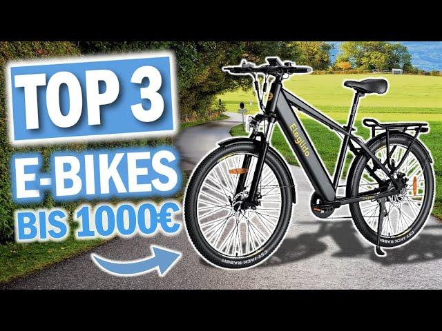 Diese E-BIKES UNTER 1000€ sind die Besten!