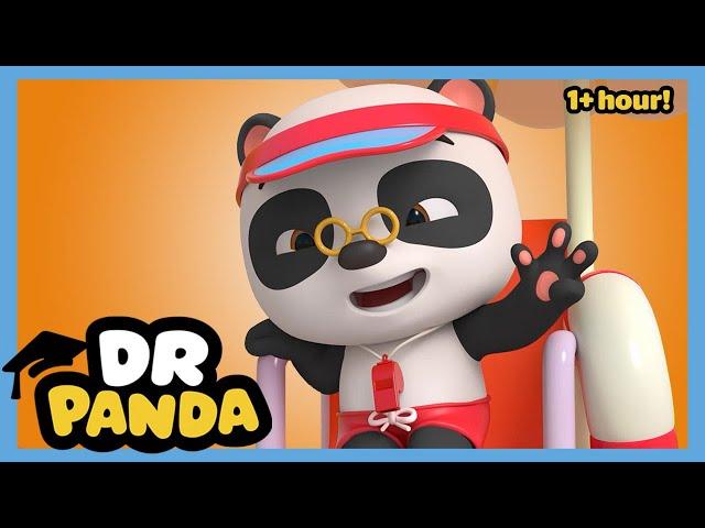 Dr. Panda BEST moments of Season 2!  Creative Problem Solving (1+ hour!)