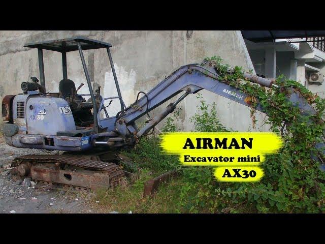 Abandoned AIRMAN AX30 Mini Excavator