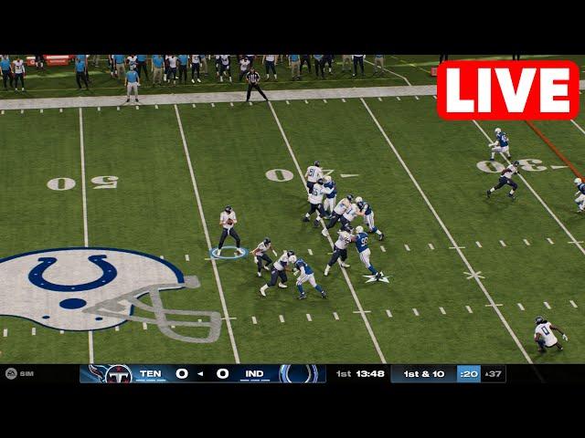 NFL LIVE Tennessee Titans vs Indianapolis Colts | Week 16 NFL Full Game - 22nd December 2024 NFL 25