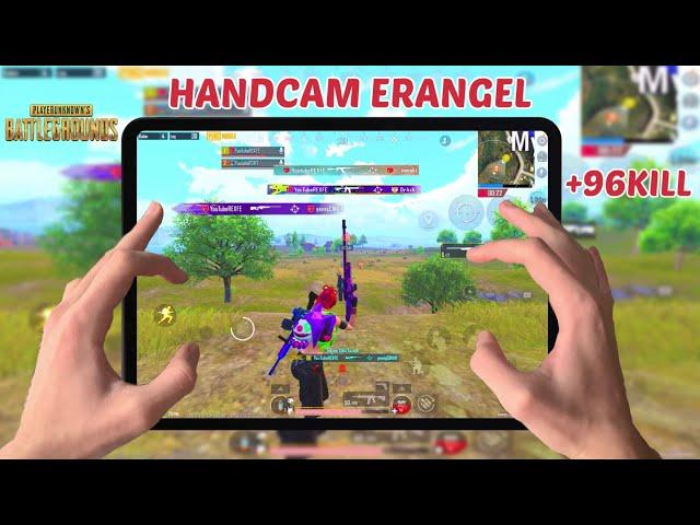 İPAD PRO HANDCAM ERANGEL 96 KILL GAMEPLAY  PUBG MOBİLE