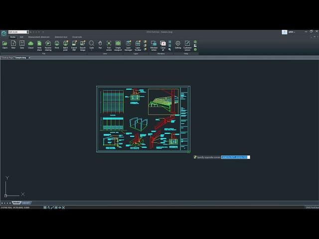 How to convert DWG to PDF in DWG FastView for Windows?