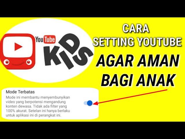 Cara memfilter konten dewasa di aplikasi YouTube