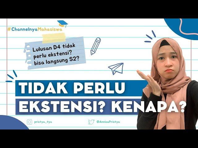 Lulusan Diploma Tidak Wajib Ekstensi?