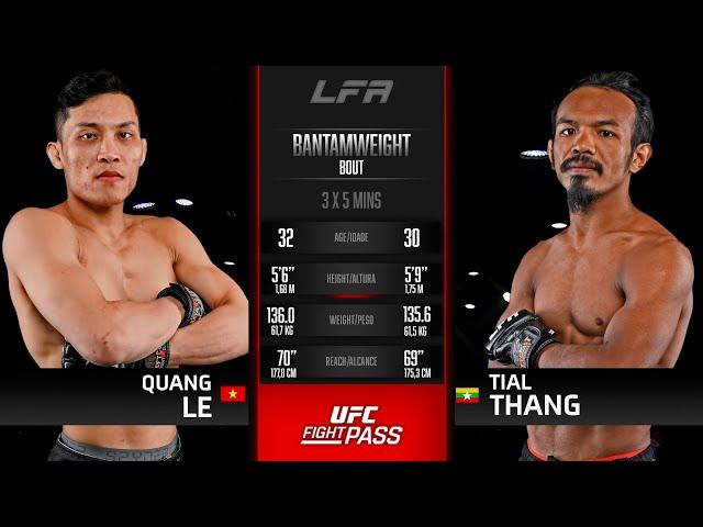 LFA 181: Quang Le vs Tial Thang | April 5, 2024