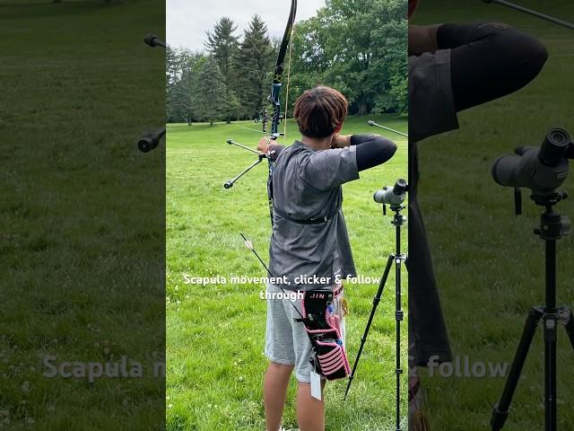 미국에서 양궁하기 (Archery in US): Scapula movement, clicker & follow through