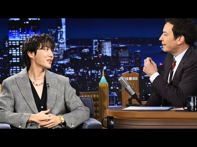 BTS J-HOPE on The Tonight Show Starring Jimmy Fallon Interview & Sweet dreams Performance 2025