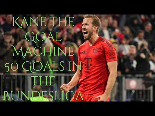 Harry Kane Hattrick bayern  & Reaches 50 Bundesliga Goals  in Bayern's 3-0 Win vs Augsburg