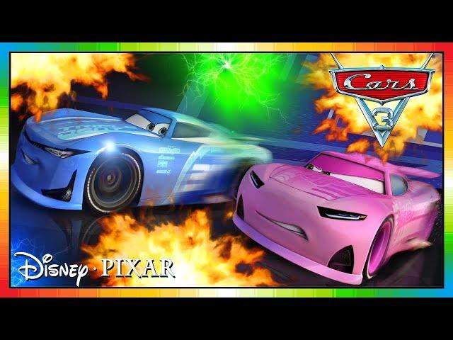 Cars 3 Driven to Win - gameplay - Cam Spinner Vs Rich Mixon