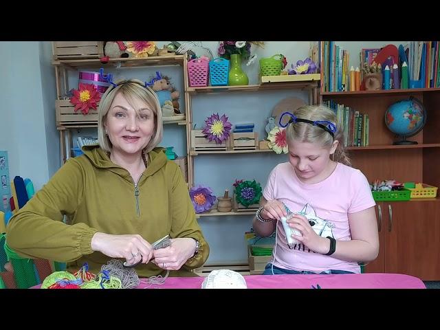 Поробка з ниток " Монстрики" 4+