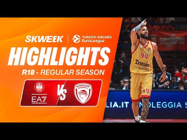 MILANO FOR A BIG CHRISTMAS COMEBACK ?!  Milano vs Olympiacos - Highlights EuroLeague R18