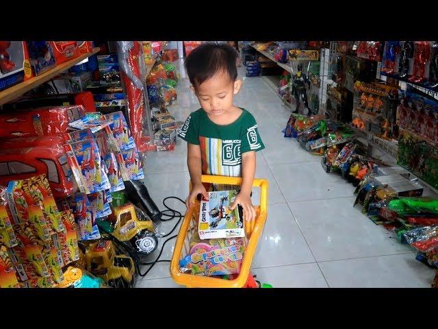 Beli Mainan - Unboxing Mainan Anak Laki laki Mobil Truk Ekskavator Buldozer Beko - Anak Lucu Bermain