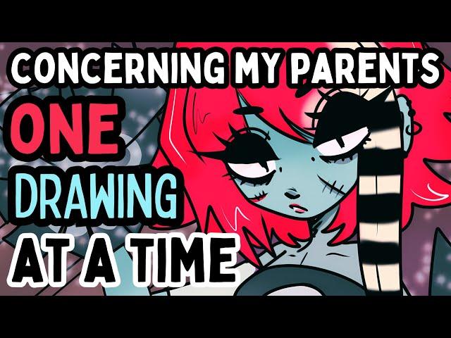 How my art was discouraged as a kid (Speedpaint + Storytime)