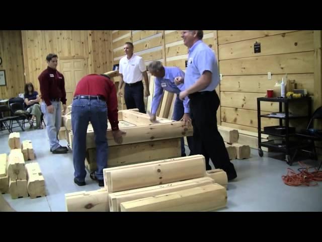 Part 2, Honest Abe Log Homes Log Raising, July 2014