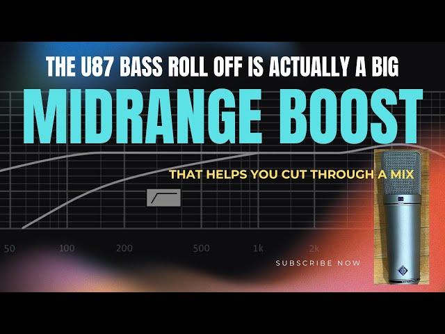 Neumann U87ai’s Bass Roll Off Switch: The Secret to Cutting Through?