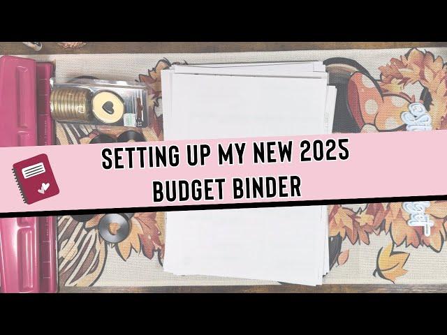 Setup My 2025 Budget Planner With Me!