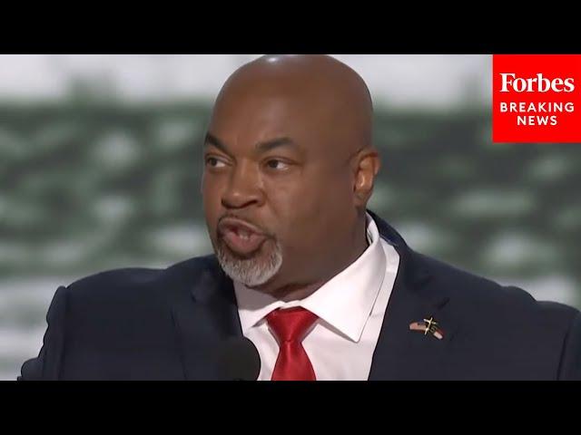 Mark Robinson Gives Rousing Speech At RNC In Favor Of 'The Braveheart Of Our Trump' Trump