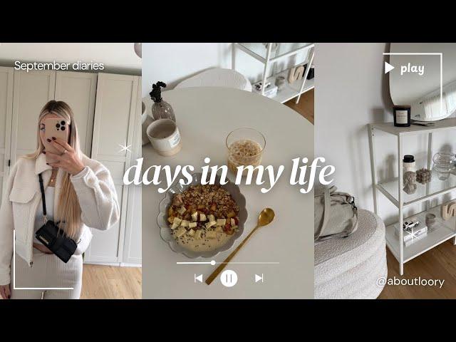 Arbeiten, Food & home hauls & neue Rezepte | DAYS IN MY LIFE