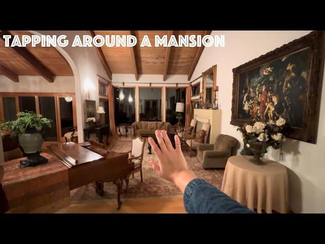 ASMR: Mansion Tour w/Tapping, Tracing,Camera Tapping,etc. 