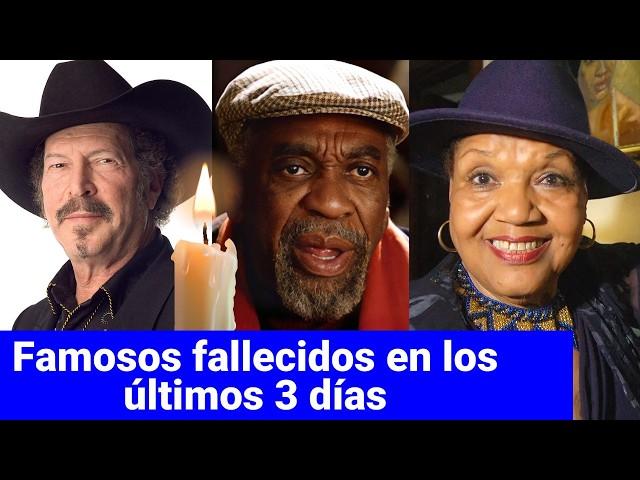 Famosos fallecidos hoy / Noticias del 28 de junio