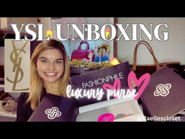 YSL PURSE UNBOXING | SAINT LAURENT | FASHIONPHILE #saintlaurent #yvessaintlaurent #luxuryunboxing