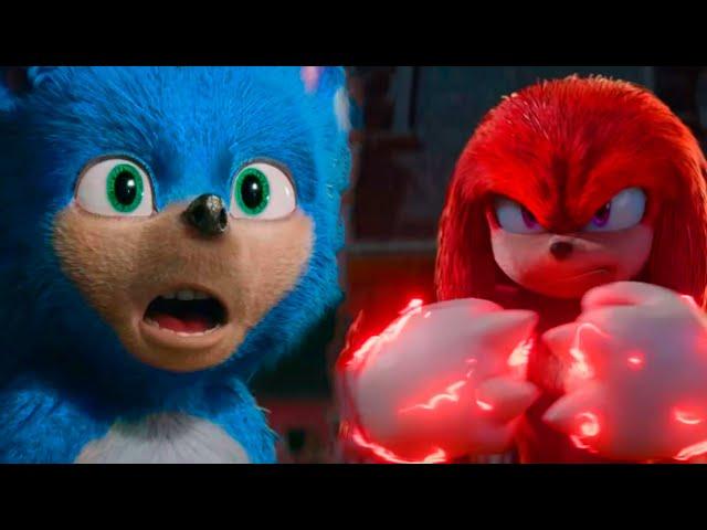 BAD SONIC DESIGN in SONIC MOVIE 2! Sonic VS Knuckles