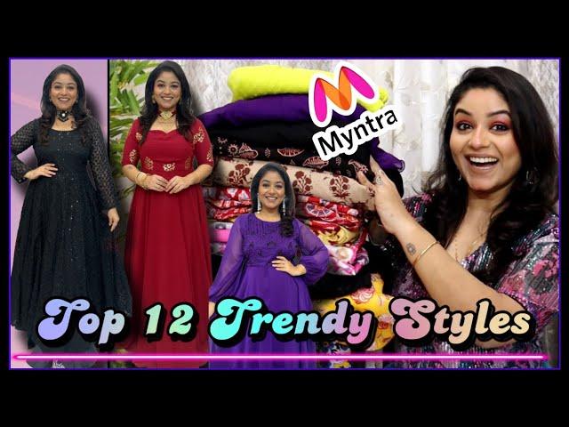 *HUGE* Myntra haul kurti, Gown, Dress, Maxidress, Anarkali wedding special shop with Vaishali Mitra