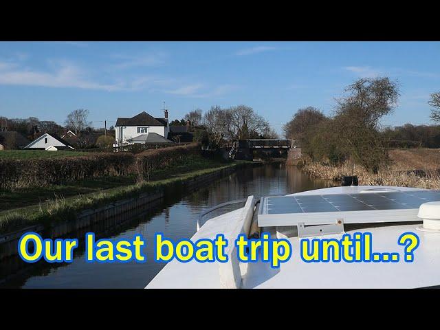 21st/22nd March 2020 - Sherz & Linz weekend escape to the boat!