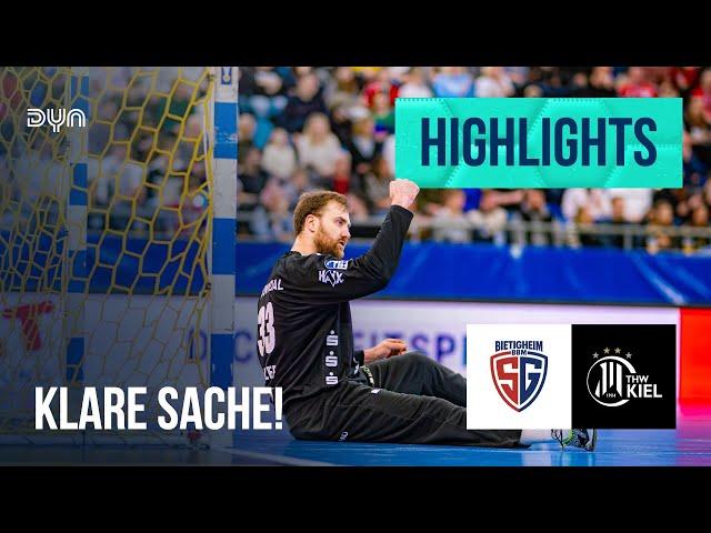 Highlights: SG BBM Bietigheim - THW Kiel | DAIKIN HBL | Dyn Handball